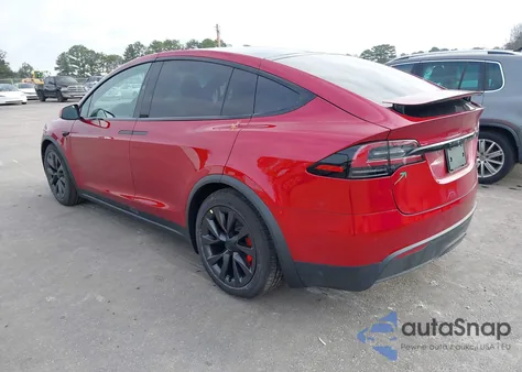 2025 Tesla Model X Plaid из США, поврежденный, VIN 7SAXCBE61SF470043